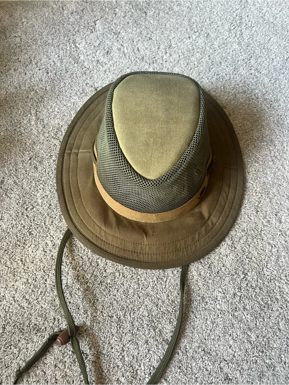 Outback Trading Company #6094 Willis Mesh Mens M Hat Original Outback Oilskin